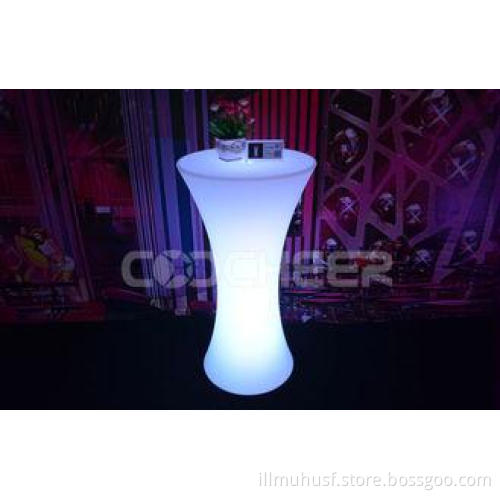 RGB led bar table / cocktail table Multi Color Wedding Fest